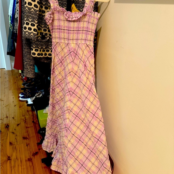 Perfect summer sundress cool crisp waffle cotton material. Like new condition. - Picture 1 of 1